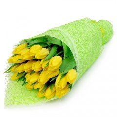 kwiaciarnia z dostawą, bukiet żółte tulipany